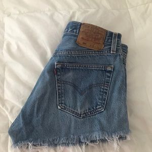Urban Outfitters Renewal Levi Shorts